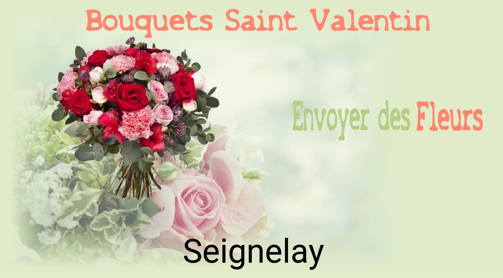 Roses de Saint-Valentin livrées à Seignelay